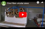 Tamis circulaire à fibres fines